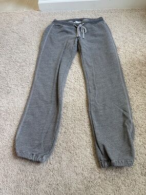 James Perse Kids Gray Sweatpants with Drawstring